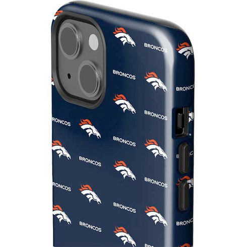 NFL Denver Broncos Blitz Series iPhone 15 Impact Case